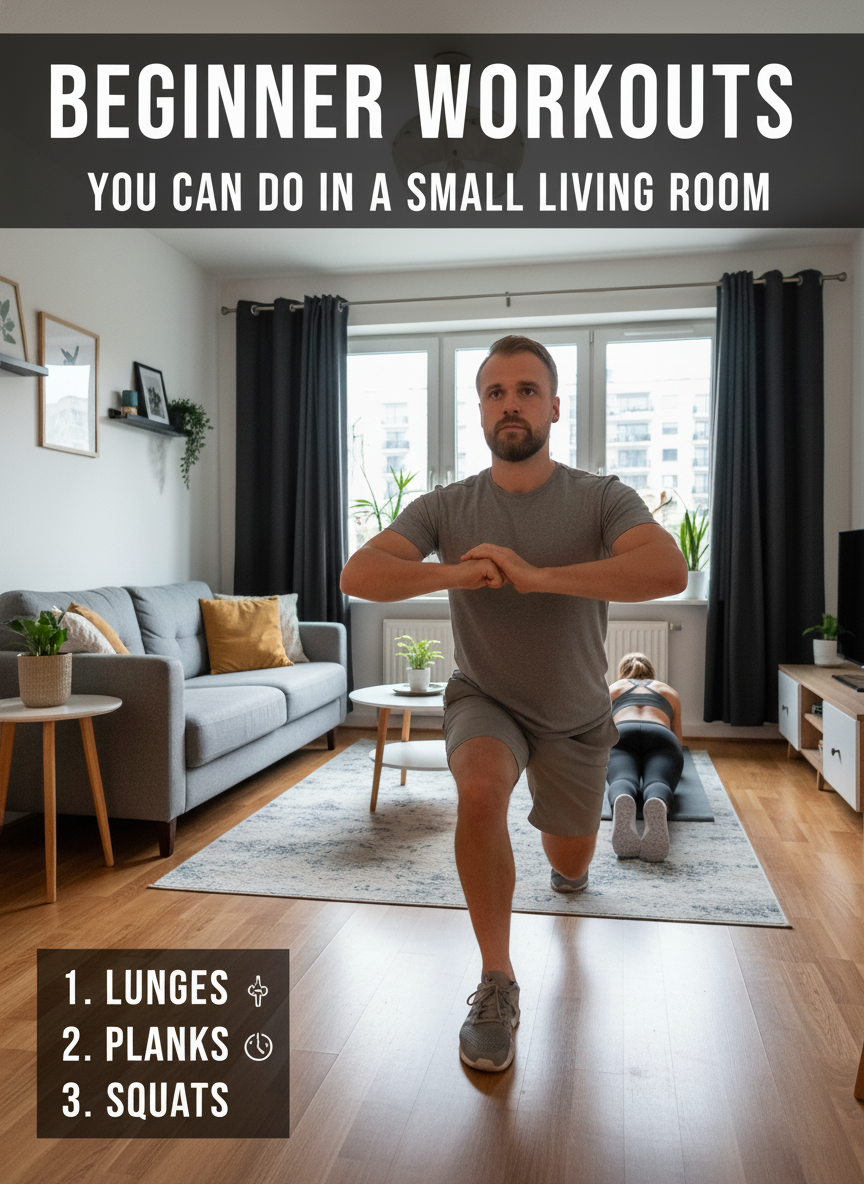 Beginner Workouts You Can Do in a Small Living Room