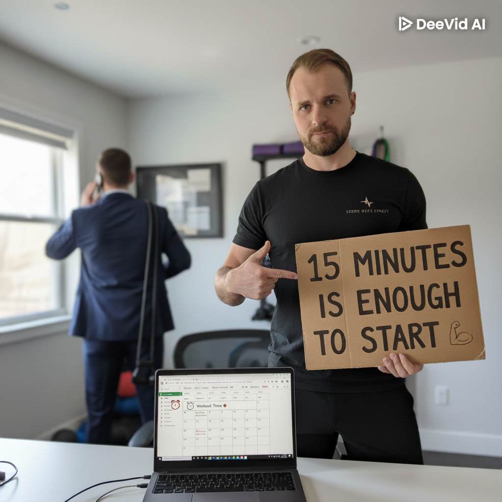 15 Minutes Is All You Need: The Truth About Getting Fit When Life Is Busy